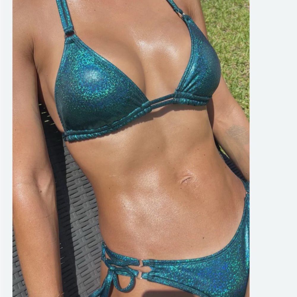 ENEZ Eden glitter aqua bikini